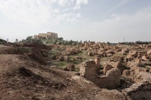 Babylon ruins in Iraq