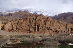 Afghanistan Bamyan Boeddha beelden gebied