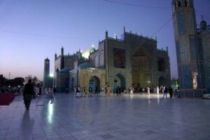 Afghanistan - Mazar-e Sharif - Blue Mosque or Shrine of Ali