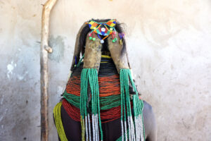 Tribal woman in Mumhilas, Angola