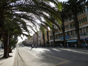 street view in Asmara, Eritrea