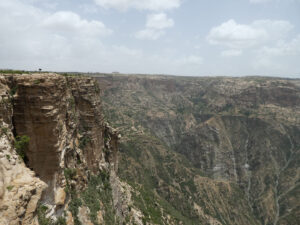 Mountain view in Central Eritrea