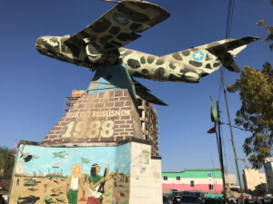 Somalia - Somaliland - Hargeisa - MiG Jet fighter War Memorial