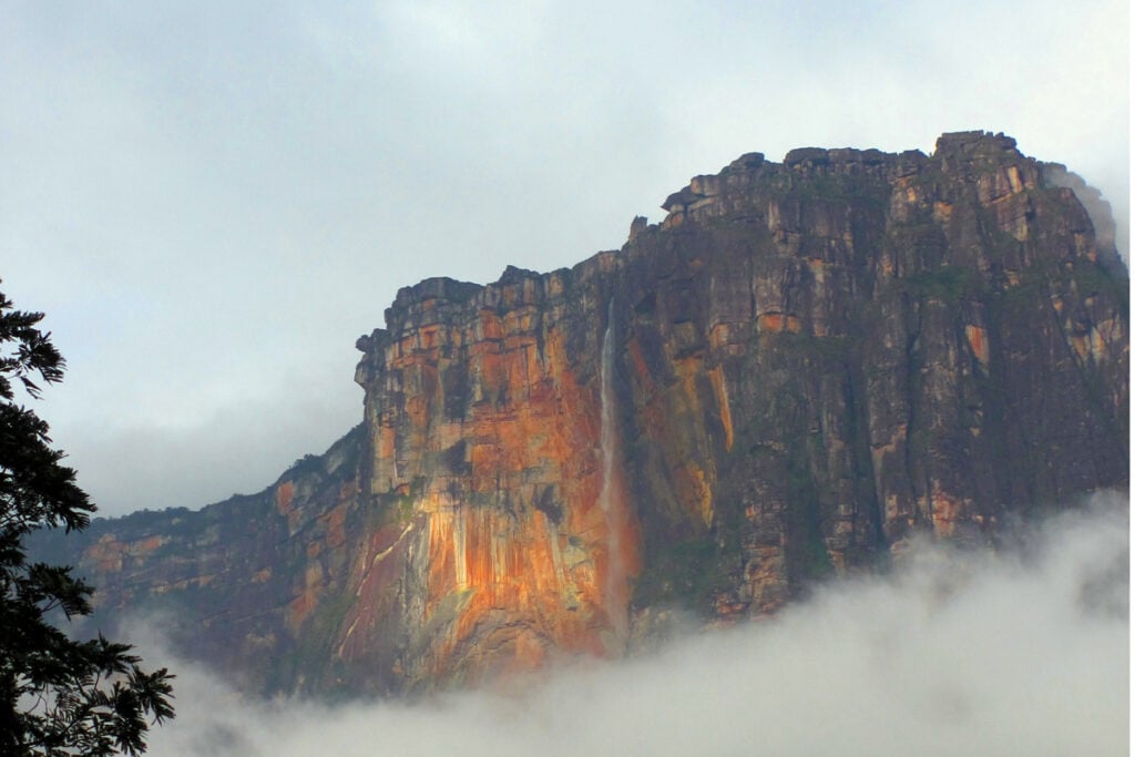 View of Angel Falls, Canaima Natioanl Park