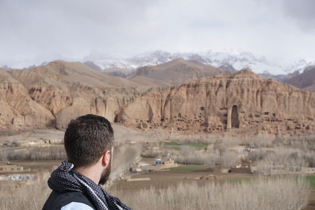 Afghanistan - Bamyan - View on the Buddha Statues