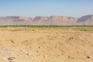 road view in hadramaut, yemen