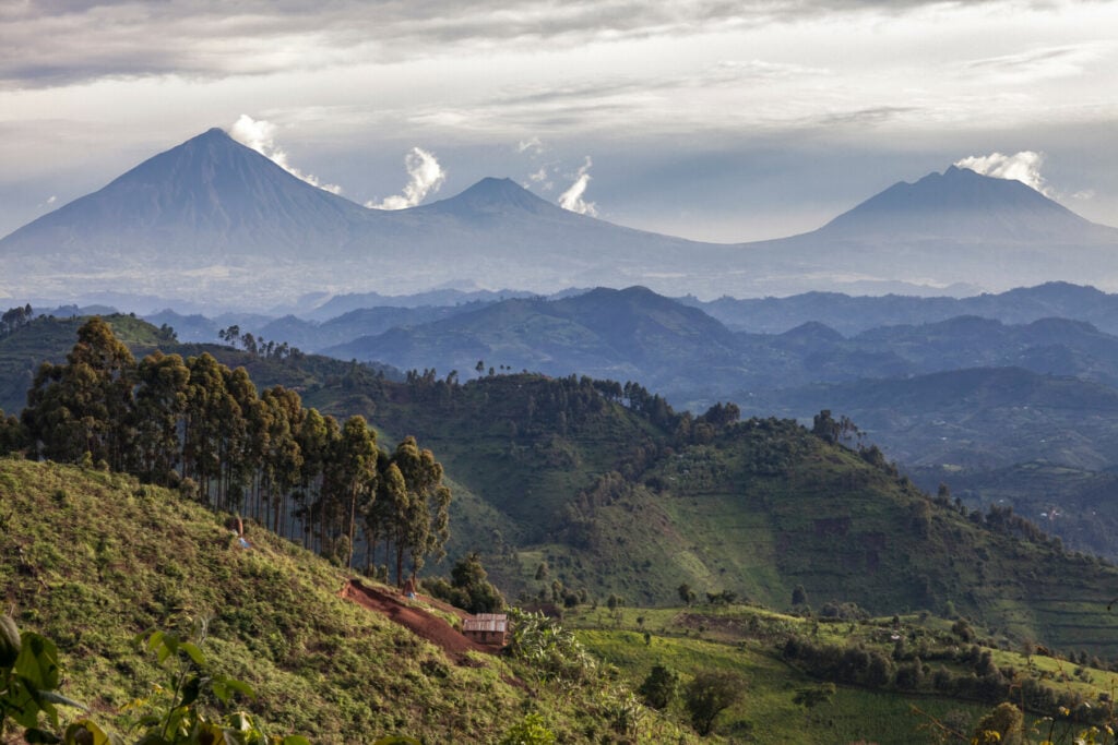 The mountains of Rwanda