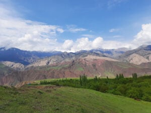 alamut valley in iran