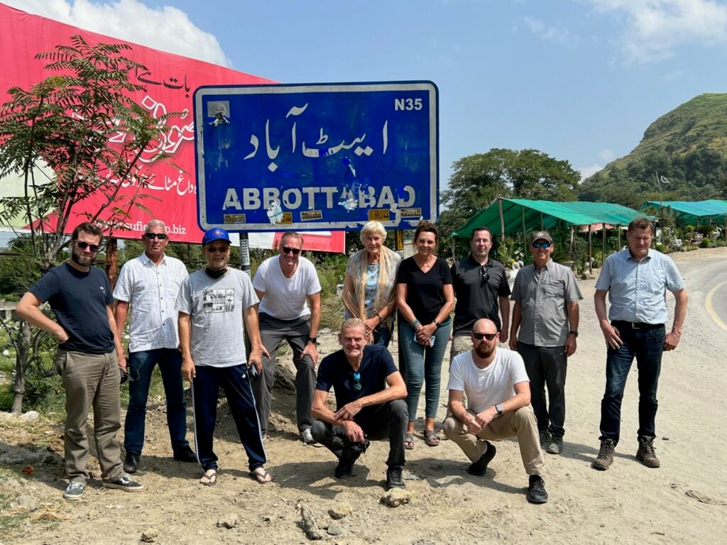 Pakistan Karakoram Highway Abbottabad Group Photo