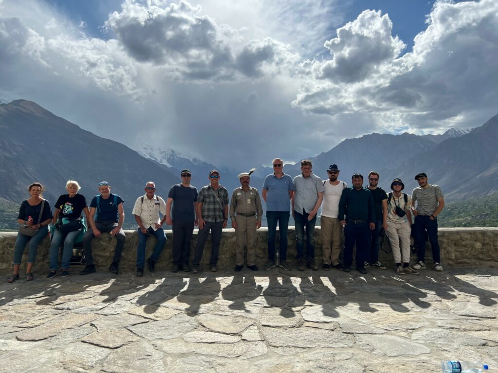 Pakistan Hunza Valley Baltit Fort Group Photo