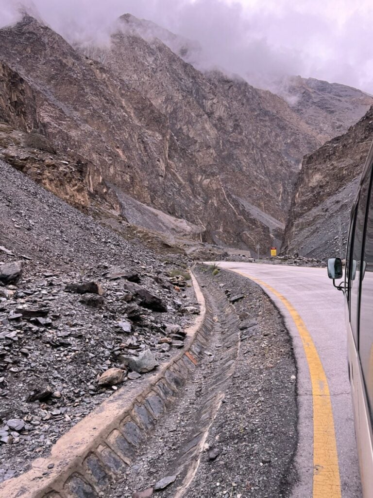 Karakoram Highway - Khunjerab Pass - Damaged Road