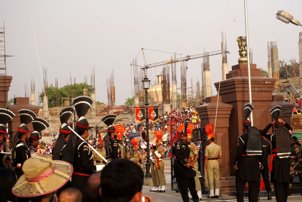 Pakistan Lahore Wagah-Attari border ceremony