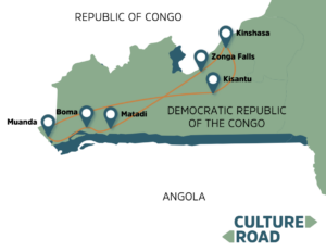 DR Congo Kinshasa Tour Map v1