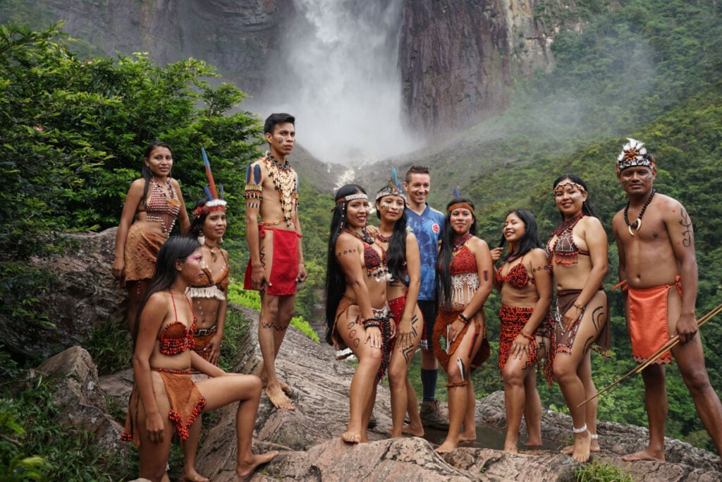 Miss Canaima in Angel Falls National Park 