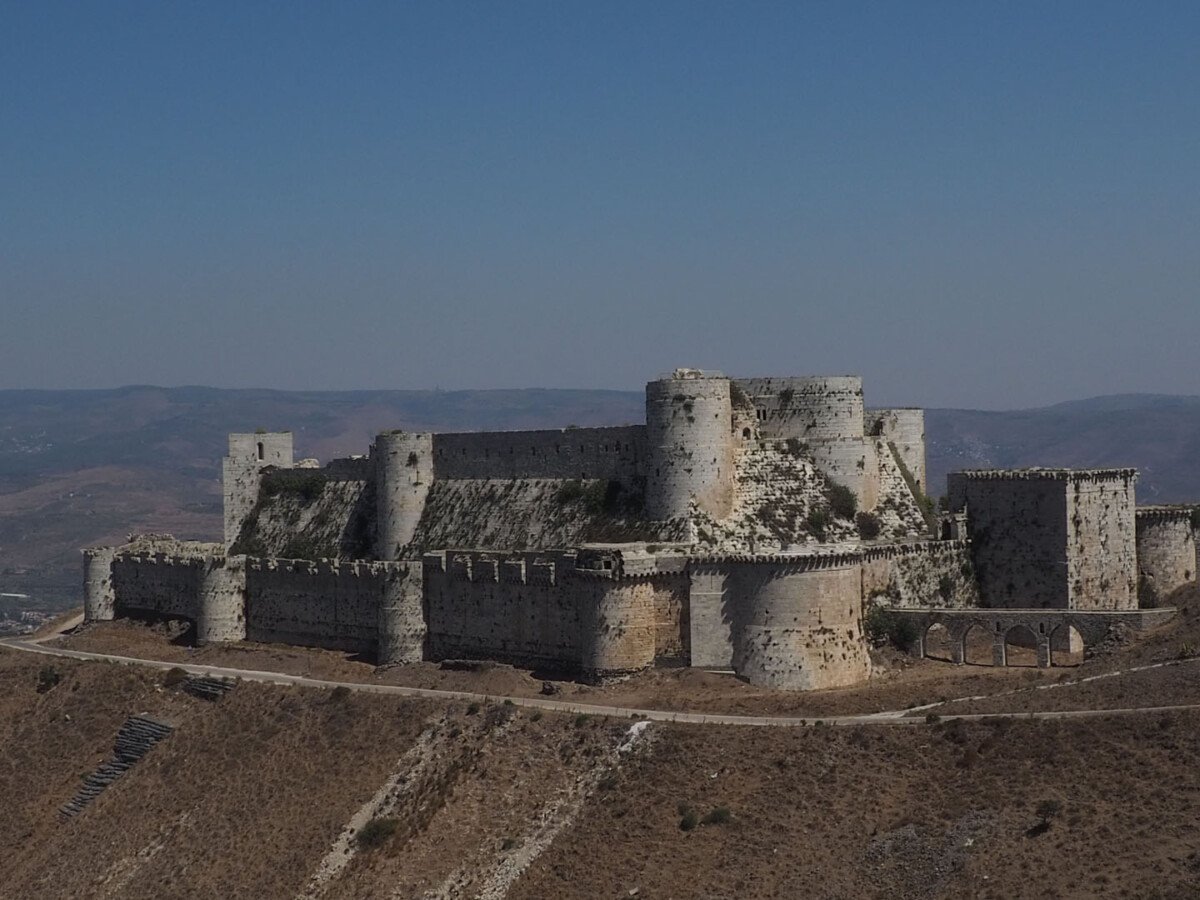 Krak dei cavalieri, Syria, Fortress of Knights. (Qala'at A…