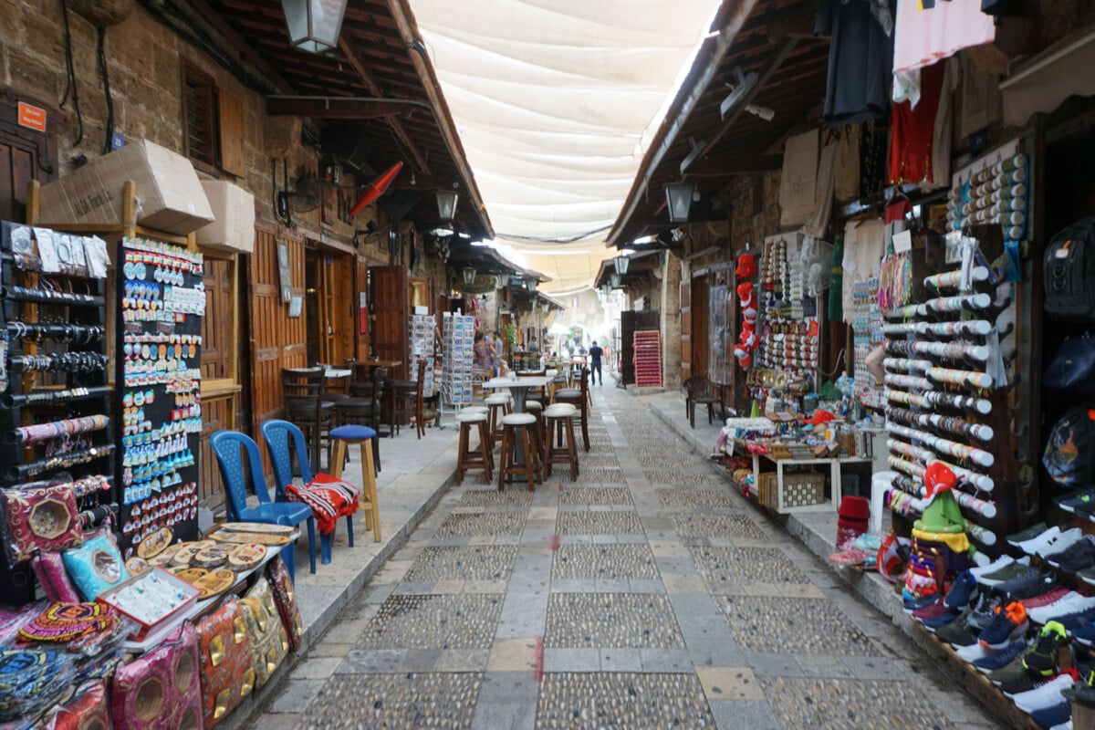 Byblos old market