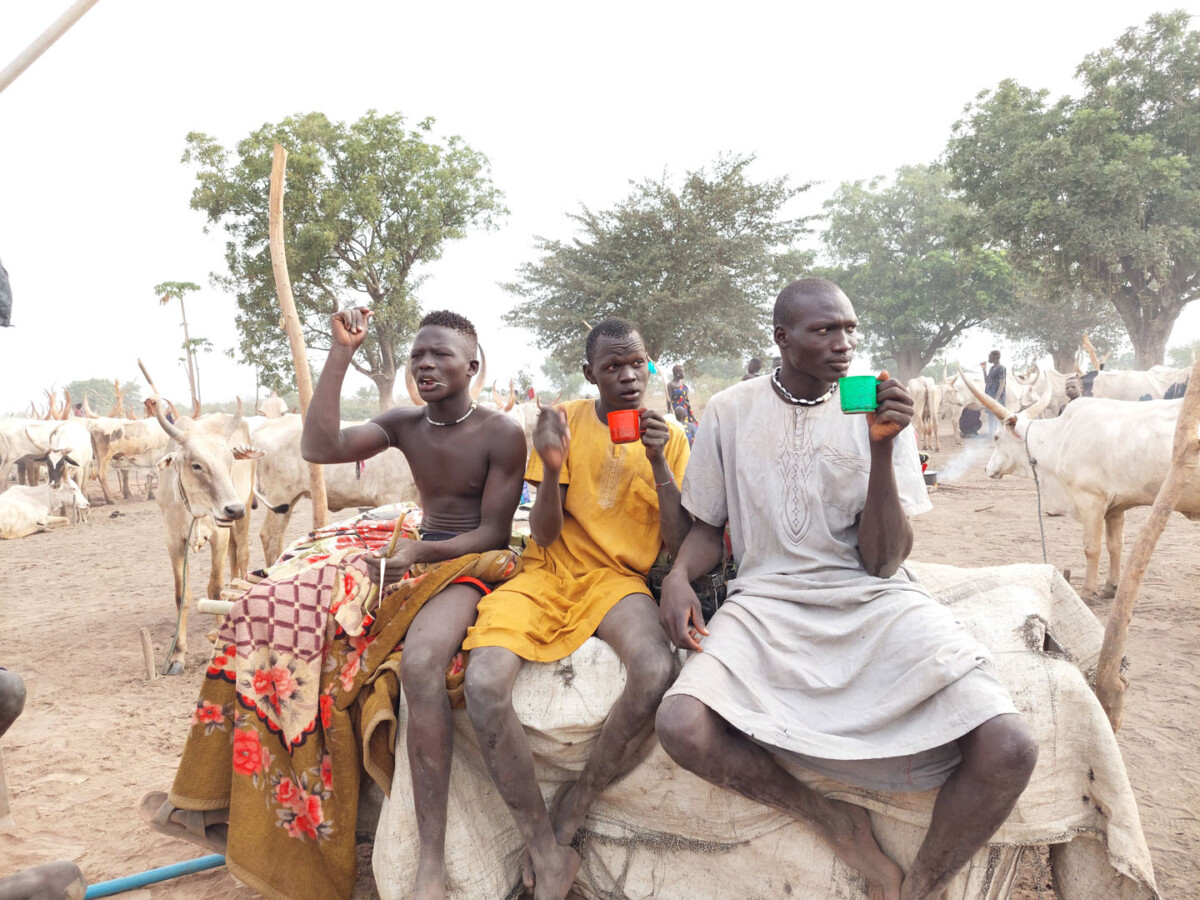 mundari camp young boys