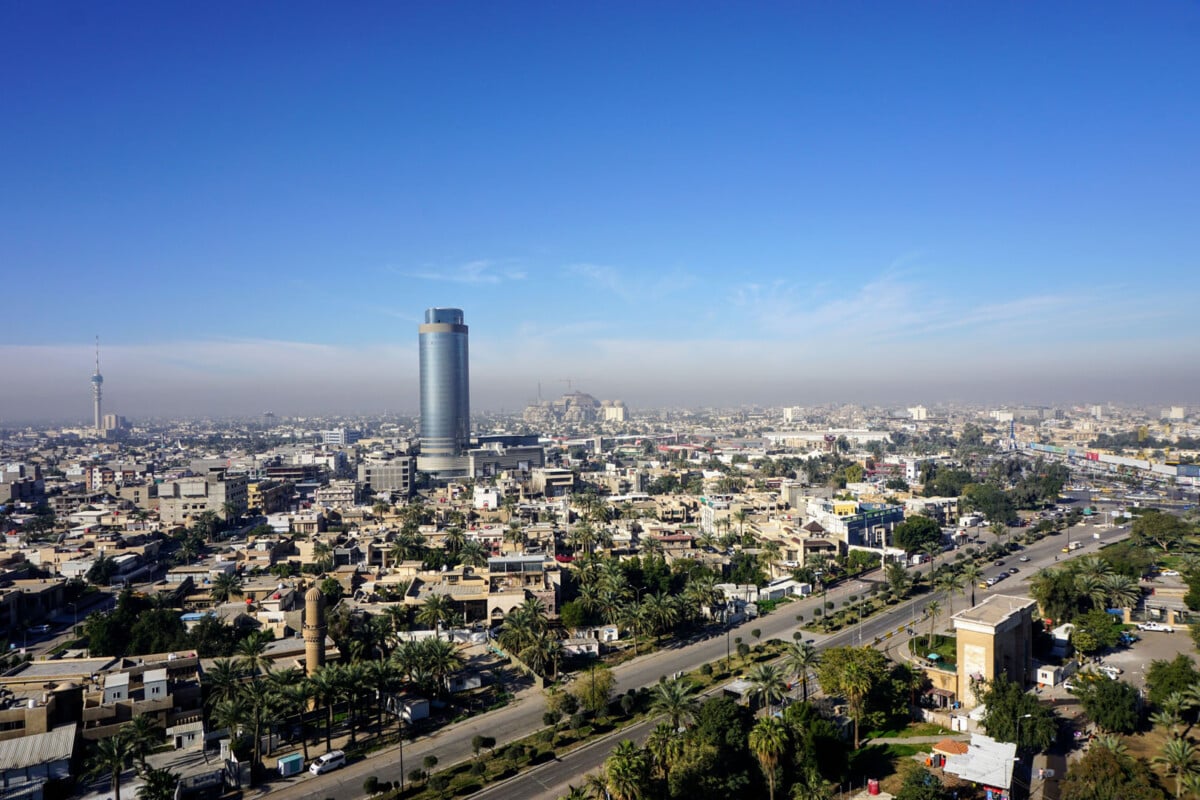 Baghdad city view